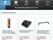 Tablet Screenshot of businesssupplysource.com
